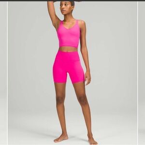 COPY - Lululemon Align Bike Shorts, sonic pink, 8”